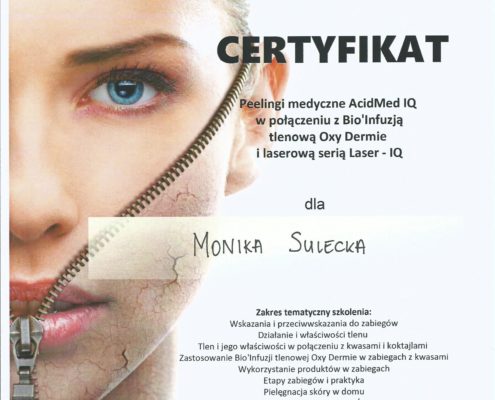 peeling AcidMed monduniq Bydgoszcz Salon Kosmetyczny Monika Sulecka Calm Kosmetyka