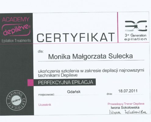 depilacja Depileve Bydgoszcz Salon Kosmetyczny Monika Sulecka Calm Kosmetyka