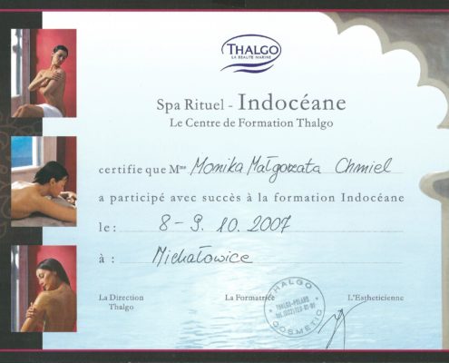 Thalgo Indoceane Bydgoszcz Salon Kosmetyczny Monika Sulecka Calm Kosmetyka