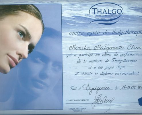 Thalgo zabiegi na twarz Bydgoszcz Salon Kosmetyczny Monika Sulecka Calm Kosmetyka